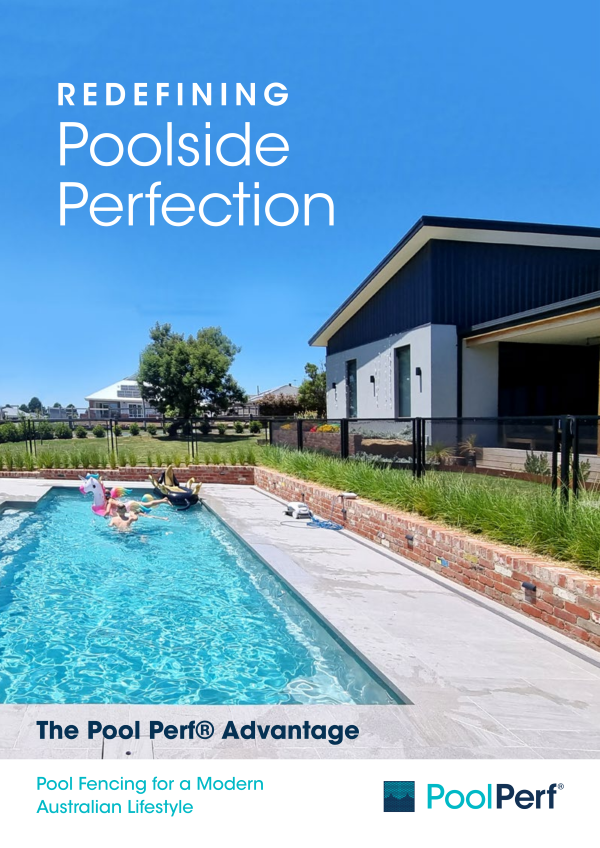 Preview of our Pool Perf® perforated pool fencing brochure