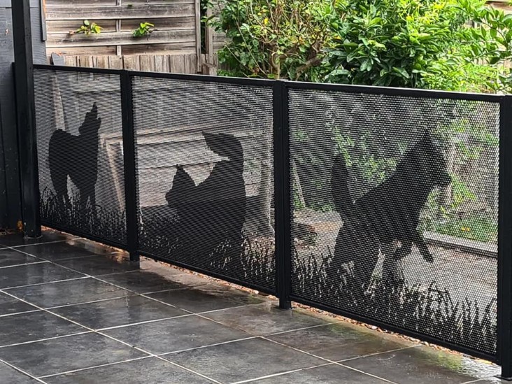Decoview Custom Pool Perf Panel in Textured Black