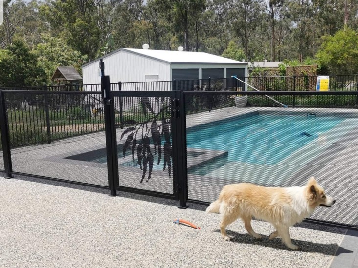 Decoview Gum Perf Pool Perf Panel in Textured Black