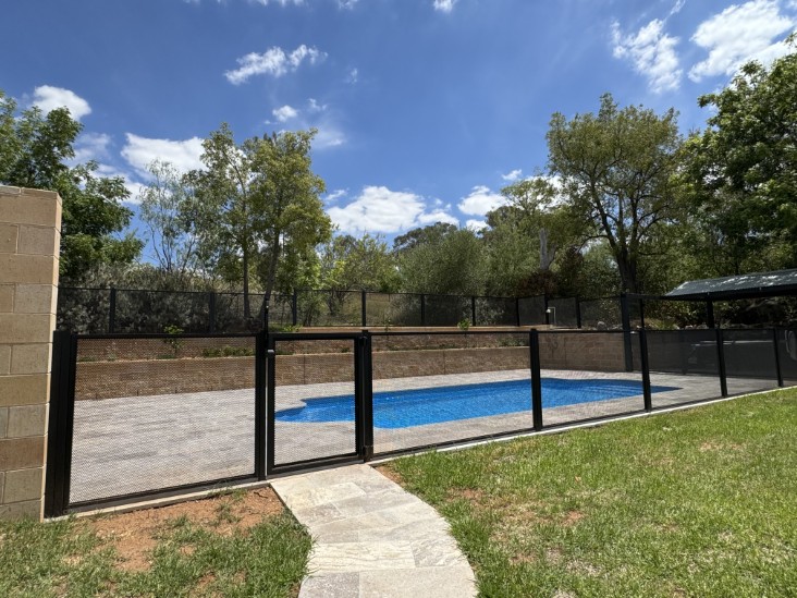 Decoview Pure Perf Pool Perf Panel in Textured Black
