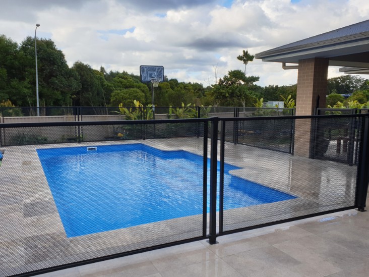 Decoview Pure Perf Pool Perf Panel in Textured Black