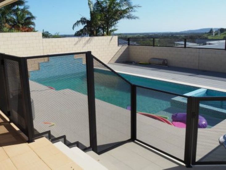 Decoview Pure Perf Pool Perf Panel in Textured Black