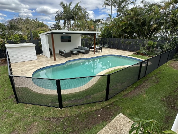 Decoview Pure Perf Pool Perf Panel in Textured Black