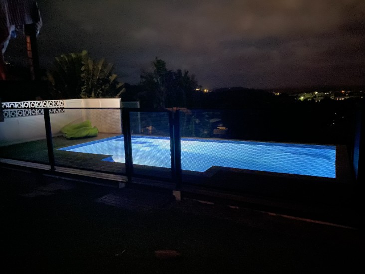 Decoview Pure Perf Pool Perf Panel in Textured Black