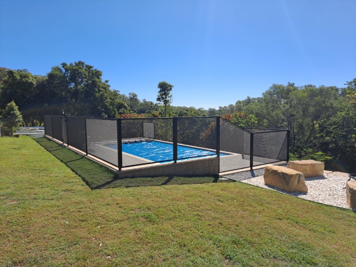 Decoview Pure Perf Pool Perf Panel in Textured Black