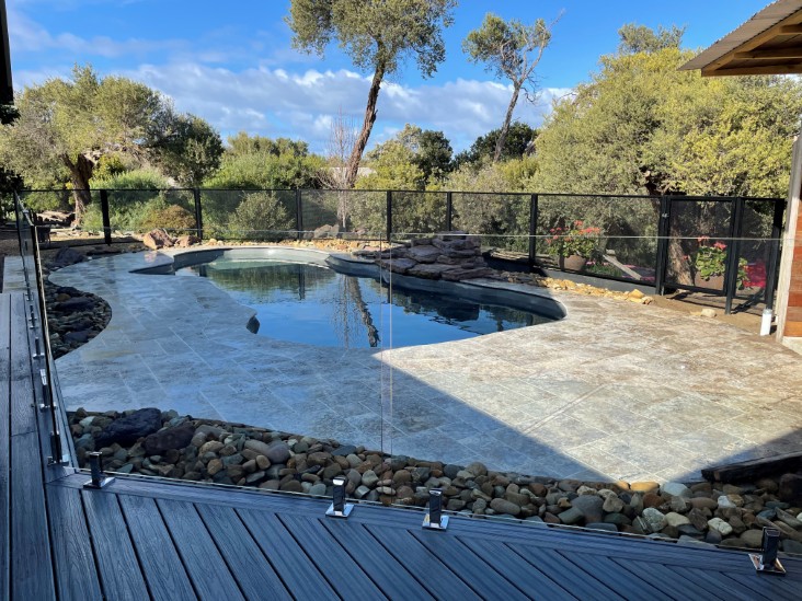 Decoview Pure Perf Pool Perf Panel in Textured Black