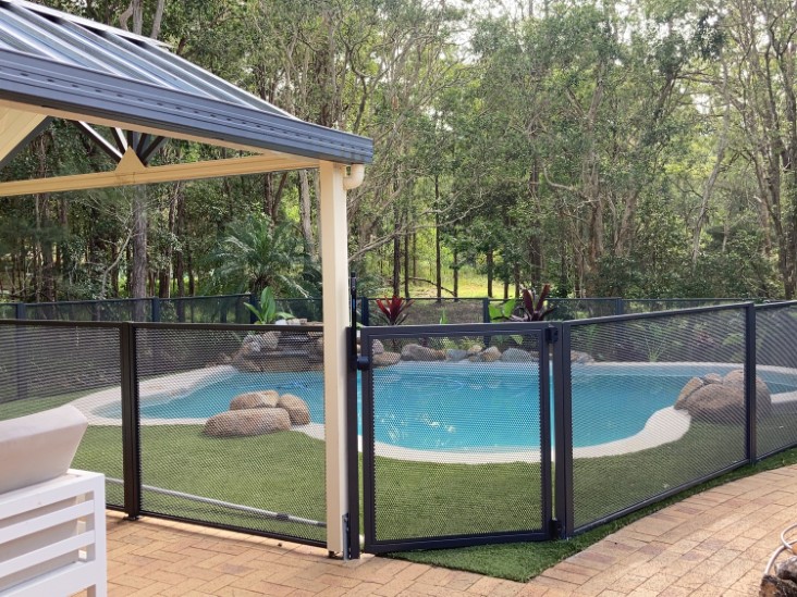 Decoview Pure Perf Pool Perf Panel in Textured Black
