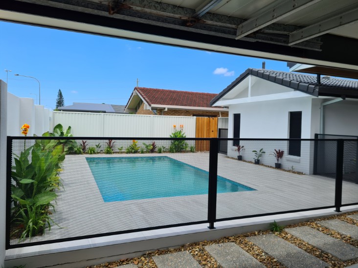 Decoview Pure Perf Pool Perf Panel in Textured Black