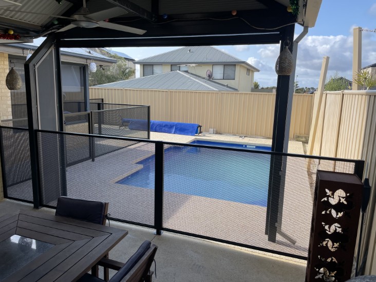 Decoview Pure Perf Pool Perf Panel in Textured Black