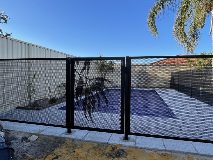 Decoview Pure Perf Pool Perf Panel in Textured Black