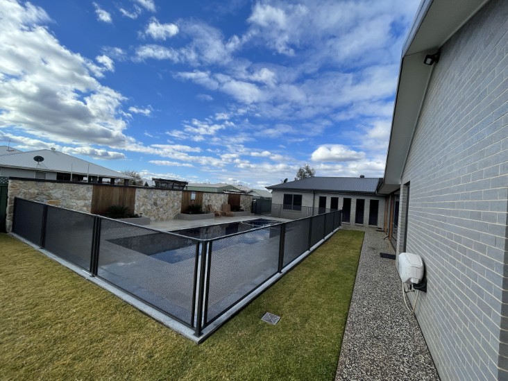 Decoview Pure Perf Pool Perf Panel in Textured Monument