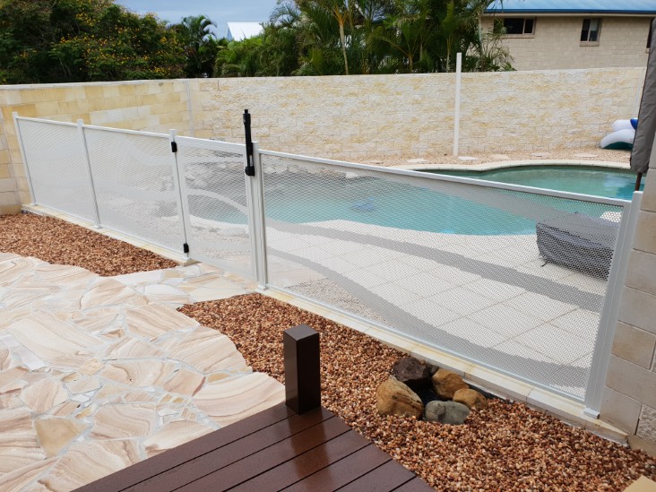 Decoview  Pool Perf Panel in Textured Silver